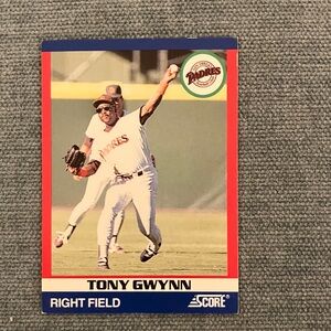 1991 Score Baseball Card Trading Card